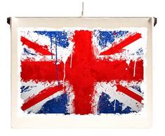 Capricci Italiani Lampada Quadro a Sospensione da soffitto Bandiera Inghilterra