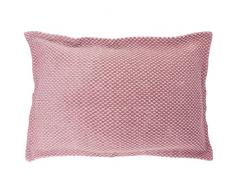 Unique Living - Cuscino decorativo, Cotone, Rosa cenere, 40 x 60 cm