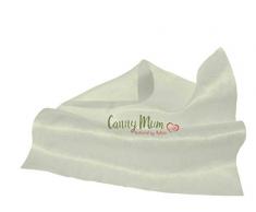 CannyMum, salviette per la toelettatura degli Animali Domestici in bambÃ¹. Salviette Fai da Te per Cani e Gatti. Biodegradabile. 100 salviette asciutte.