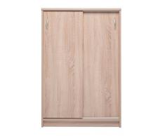 13casa Elli Buffet, Nobilitato, Marrone, 74x39x111 cm