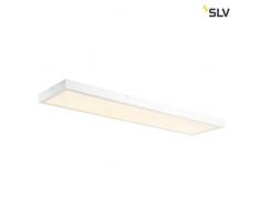 SLV Panel - Lampada da soffitto a LED per interni, 1200 x 300 mm, 3000 K, luce bianca, in alluminio, 45 W
