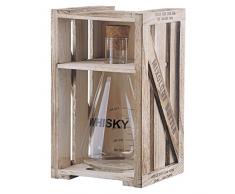 Artland Mixology, Mixer Decanter per Vermouth, Triple Sec & Bitter in Confezione Regalo di Legno, Vetro, Medio, da 284 ml, Vetro, Trasparente, 12 x 12 x 22.5 cm