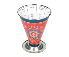 KitchenCraft WFDRYMEASURE - Misurino per ingredienti secchi con marcature, in acciaio inox, multicolore