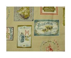 Duffi Home Runner da Tavolo, Rosso 40 x 140 cm