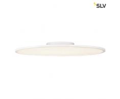 SLV Panel 60 - Lampada da soffitto per interni a LED, 3000 K, in alluminio, 42 W, colore: Bianco