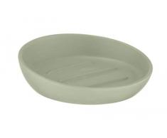 Wenko Portasapone Badi, Ceramica, Verde, Ã 11,5 x 3 cm