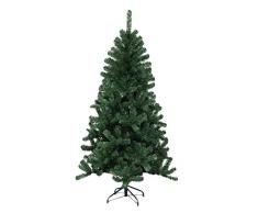 Casa e Xristmas Albero Natale Evergreen, Acrilico, Verde, 1x1x210 cm