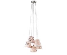 Honsel Lampadario a Sospensione E14, 30 W, Matt Nickel, 0.01 x 0.01 x 0.01 cm