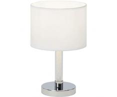 Brilliant 94913/15, Faretto da parete, metallo, 40Â W, E27, Cromo/Bianco, 20Â x 20Â x 36Â cm