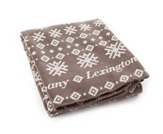 Lexington Coperta in Pile, Beige, 170x130x0.5 cm