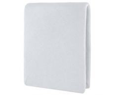 CelinaTex Aqua Lenzuolo Elasticizzato Letto Contenitore Letto ad Acqua Cotone Elastan 90x200-100x220 cm Grigio Argento