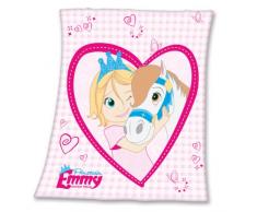 Herding, Coperta in pile, Multicolore (Mehrfarbig), 130 x 160 cm