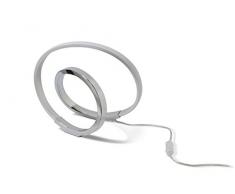 Mantra sopra Tavolo, Argento/Cromo