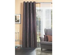 Home Fashion Tenda ad Occhielli, Marrone