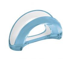 Guzzini Grace Portatovaglioli Bicolore, 18.4 x 7.2 x 9.6 cm, Blu (Sea blue)