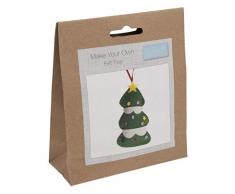 Trimits Kit Decorazione: Albero di Natale in Feltro, Colori Assortiti, Taglia Unica