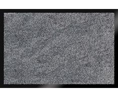 ID MAT Soft Tappeto, Fibre Sintetiche, Grigio, 60x80x0,9 cm