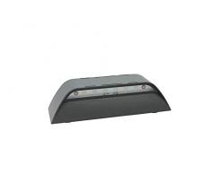 Lampenlux - Lampada a LED per esterni Immi Up Down Light IP54 in alluminio pressofuso, 23 cm, colore: Nero