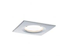 Paulmann Leuchten Lampada da incasso a soffitto, in alluminio, 6.8Â W, cromato, 7.8Â x 78Â x 5Â cm