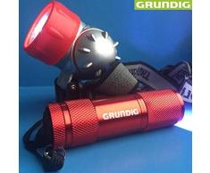 GRUNDIG da 9Â LED torcia e 7Â LED lampada frontale 98568