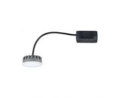 Paulmann 93884 Modulo Led Coin Slim per Faretto da Incasso 6.8 W, Piatto, 2700 K, Luce Bianca Calda, Plastica, 6.8 W, Satinato