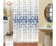 Bonamaison Tende da Doccia, Poliestere, Multicolore, 120x200 cm, 2 unitÃ