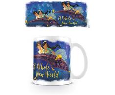 Disney MG25501 - Tazza in ceramica, 315 ml, motivo: Aladdin Le Film