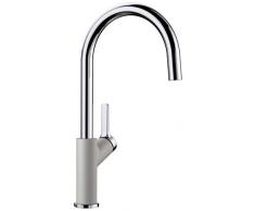 BLANCO Carena Rubinetto da Cucina Perlgrau/Chrom