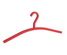 Wenko 64111100 - Gruccia Cubido, in Polipropilene, 46 x 18 x 1, 4 cm, Colore: Rosso