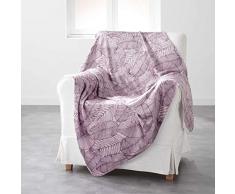 Douceur dIntÃ©rieur Gatsby Plaid - Morbida per Interni, 125 x 150 cm, Colore: Rosa