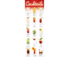 1art1 Cocktails - Mixology, German Version Poster per la Porta (158 x 53cm)