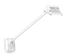 Steinel XLED FL-100 Riflettore piatto con luci LED, con interruttore dimmer, bianco 25 wattsW