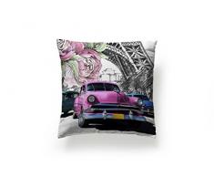 Martina Home Glamour Tenda Occhielli, Tessuto, Multicolore, 50Â x 50Â cm