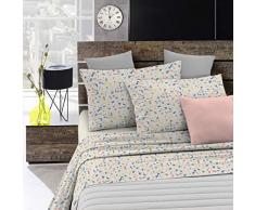Italian Bed Linen Fantasy Completo Letto, Microfibra, Background, Singolo