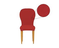 Biancaluna Coppia Copri seggiola Genius 4D coprisedia con Imbottitura L720 Rosso