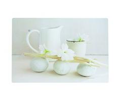 Novastyl 8010689 Still Life - Set di 12 tovagliette in Polipropilene, 45 x 30 x 0,05 cm