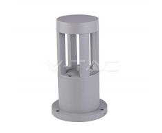 Lampada LED da Giardino con Fissaggio a Terra 10W, Grigio Ip65