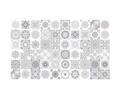 Ambiance-Live Piastrelle adesive di Cemento per pareti - azulejos - 15 x 15 cm - 60 Pezzi
