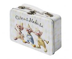 Rikki Tikki 1048171 - Portapranzo in Metallo, per Ragazzo, Motivo Circo