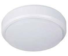 MÃ¼ller, luce LED, Lampada da ambienti, Bulkhead, Plastica, bianco, 17.6 x 17.6 x 5.6 cm 8watts 230volts