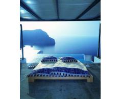 Bassetti Oplontis V9 9236937 biancheria da letto, 135 x 200 x 0,5 cm, colore: azzurro satinato