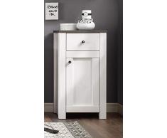 Bega Stella Trading - Cassettiera Sibiu Lrche/Touchwood, 1 Anta, 1 ripiano, 1 cassetto, 43 x 81 x 41 cm