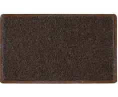 ID opaco 9015010 itinerario Tappeto Zerbino in fibra, in vinile, colore: marrone, 150 x 90 x 1,10 cm