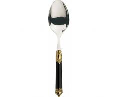 Casa Bugatti RIDN-02414 - Cucchiaio da insalata, colore: Oro Nero