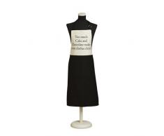 Fairmont & Main Grembiule, 100Percent Cotone, Bianco
