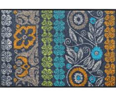 Wash+Dry - Zerbino, modello Stencil Pattern 50 x 75 cm multicolore