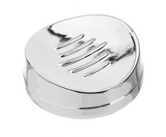 FERIDRAS Krom Portasapone, Cromo, 8x11x11 cm