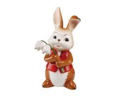 Goebel Ostern Statuetta Coniglietto Pasquale, Porcellana, Multicolore, 7.50x9x15 cm