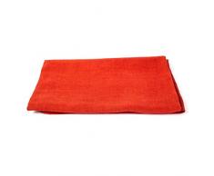 LinenMe 100 x 140 cm asciugamano da bagno in lino a tela operata Lara, arancione