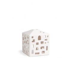 KÃ¤hler Urbania - Portalumini in Ceramica, 9 x 10,5 cm, Colore Bianco